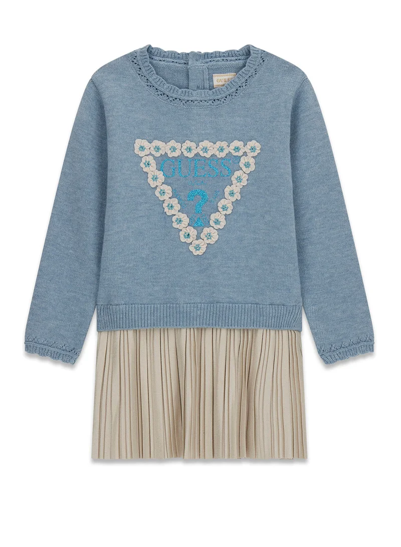 جس Kids Long Sleeve Dress With Panties