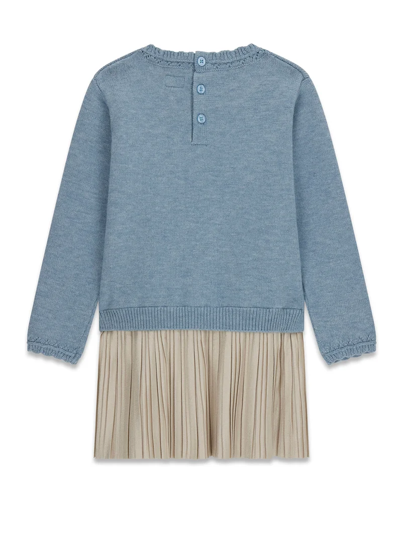 جس Kids Long Sleeve Dress With Panties