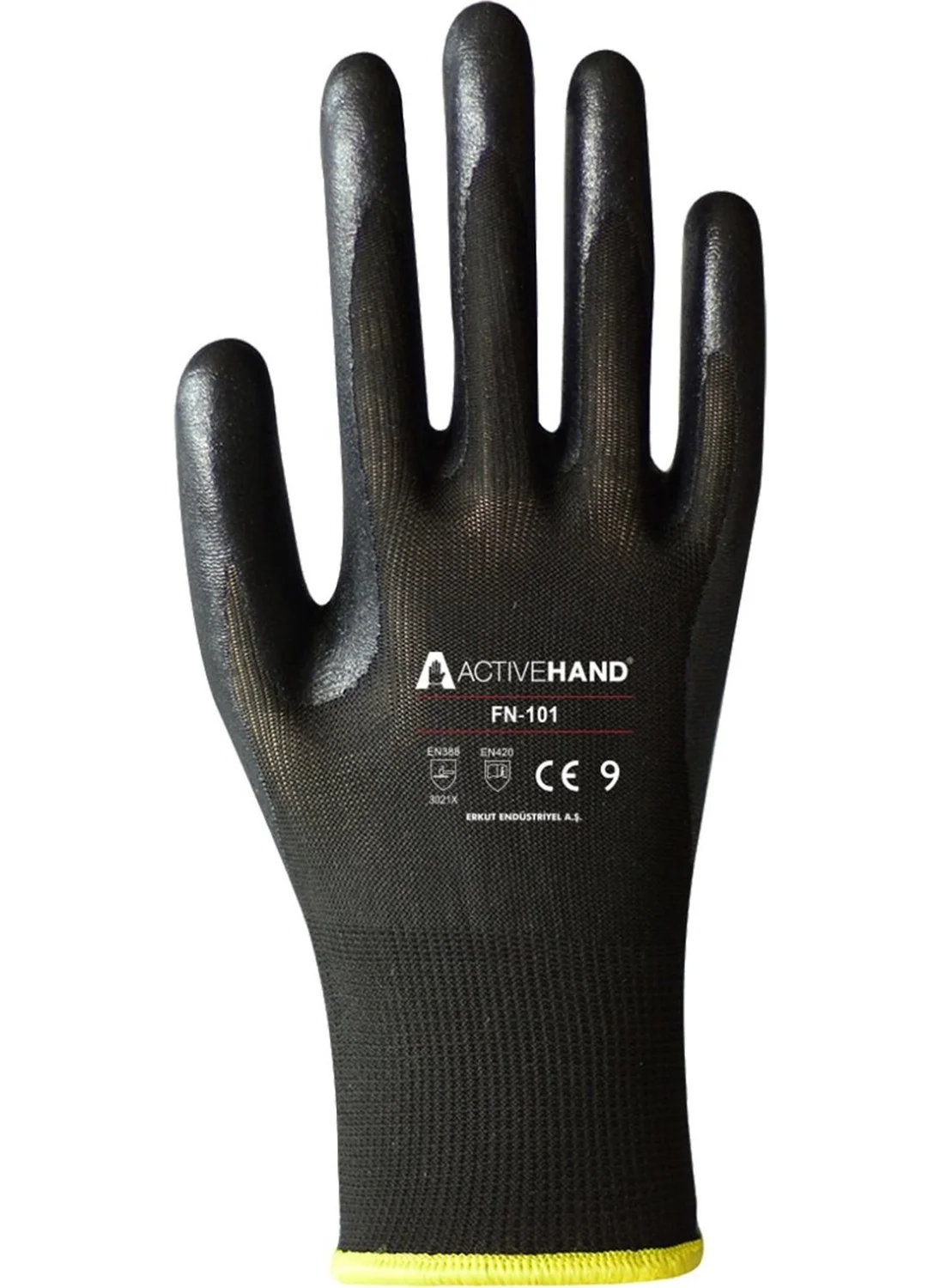 Activehand Fn 101 Foam Nitrile Coated Precision Work Gloves (10 Pieces)