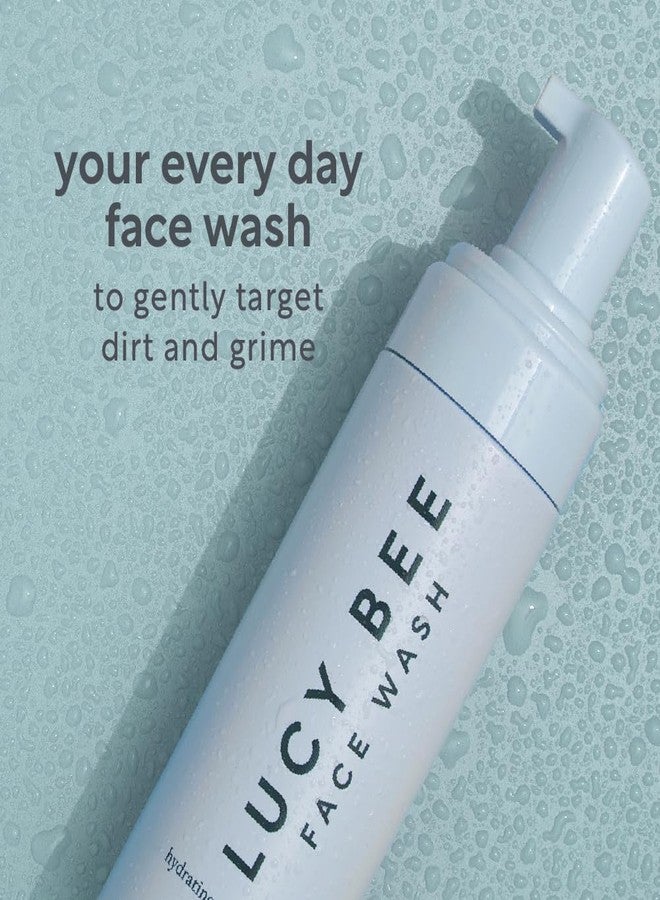 Lucy Bee Hydrating Foam Face Wash for Men & Women, Certified Natural Daily Face Wash with Ginseng, Dermatologist Approved for Sensitive Skin, Safe for Teen Skin, Quick & Easy To Use 5.07 fl oz. - Image 5