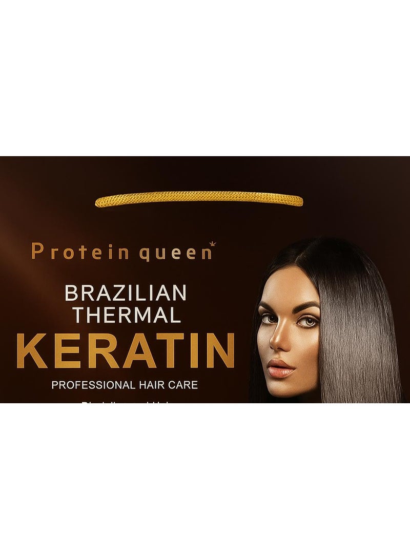 Protein queen Brazilian Thermal Keratine Set 1 L 3pcs/Set - Image 5