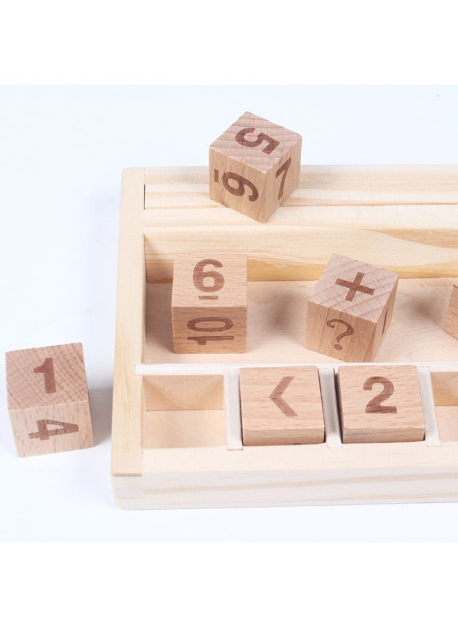 null - Little Hou Bird Spelling Add And Subtract Operation Game Children Learn Math Puzzle Wooden Parent-Child Kindergarten Teaching Aids Toys-Color:Add And Subtract Operation Game - Image 1