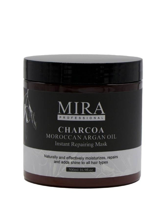 Mira Mira mask with argan oil and charcoal 500ml - Image 1