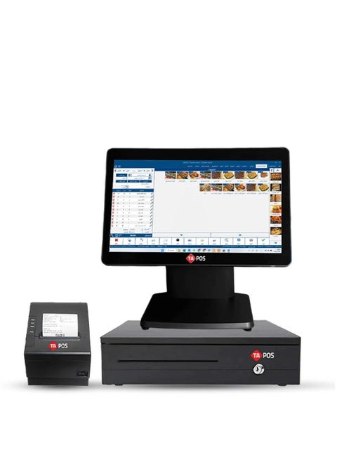 Touch screen cash register + drawer + printer