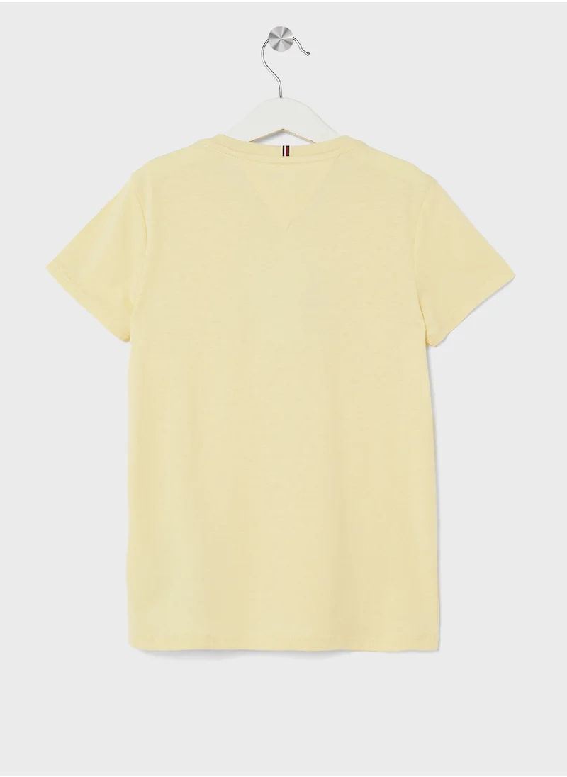 تومي هيلفيغر MONOTYPE FLOCK REG TEE SS