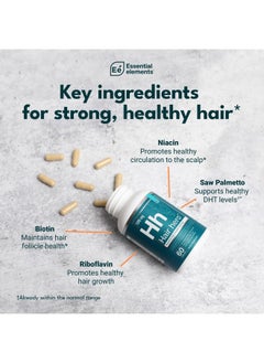 Essential Elements Hair Hero - Broad-Spectrum Hair Formula - Healthy Hair, Skin, and Nails - 5000 mcg Biotin 30 Day Supply (2-Pack) - pzsku/ZE015B972031DF9D2FE67Z/45/_/1735907603/137127d1-f7ba-4487-9651-1aaff87d3e76