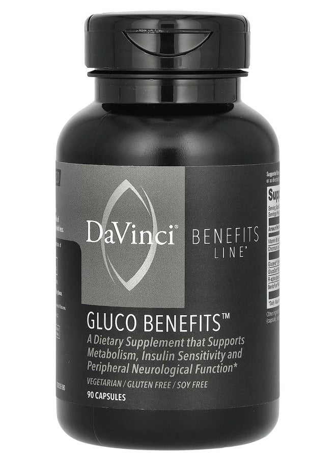 DaVinci Laboratories of Vermont - Benefits Line Gluco Benefits 90 Capsules - Image 1
