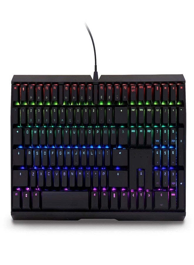 Cherry MX Board 3.0 S Wired Gamer Mechanical Keyboard with Aluminum Housing - MX Brown Switches (Slight Clicky) for Gaming and Office - Customizable RGB Backlighting - Full Size - Black - Image 1