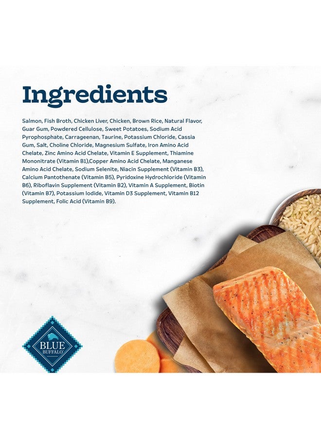 Blue Buffalo Tastefuls Wet Cat Food Paté, Made With Natural Ingredients | Salmon Entrée, 3Oz. Cans (24 Count) - Image 5