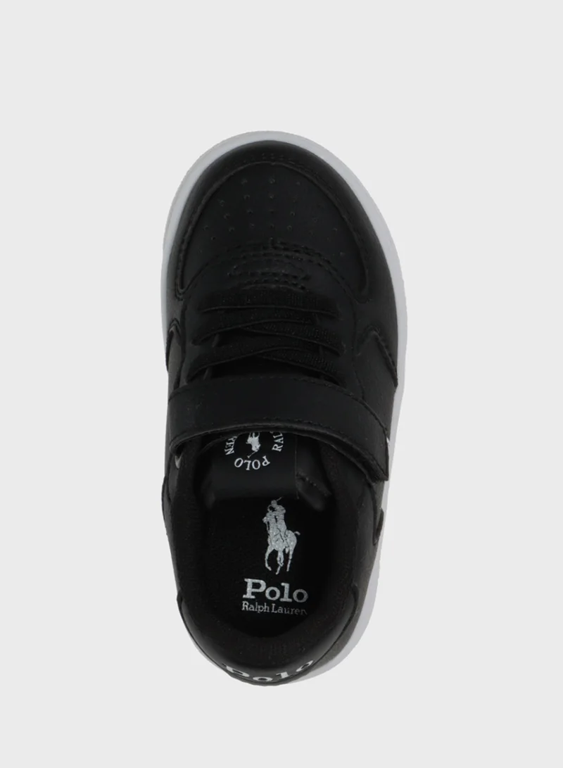 بولو رالف لورين Youth Heritage Court Iii Graphic Low Top Sneakers