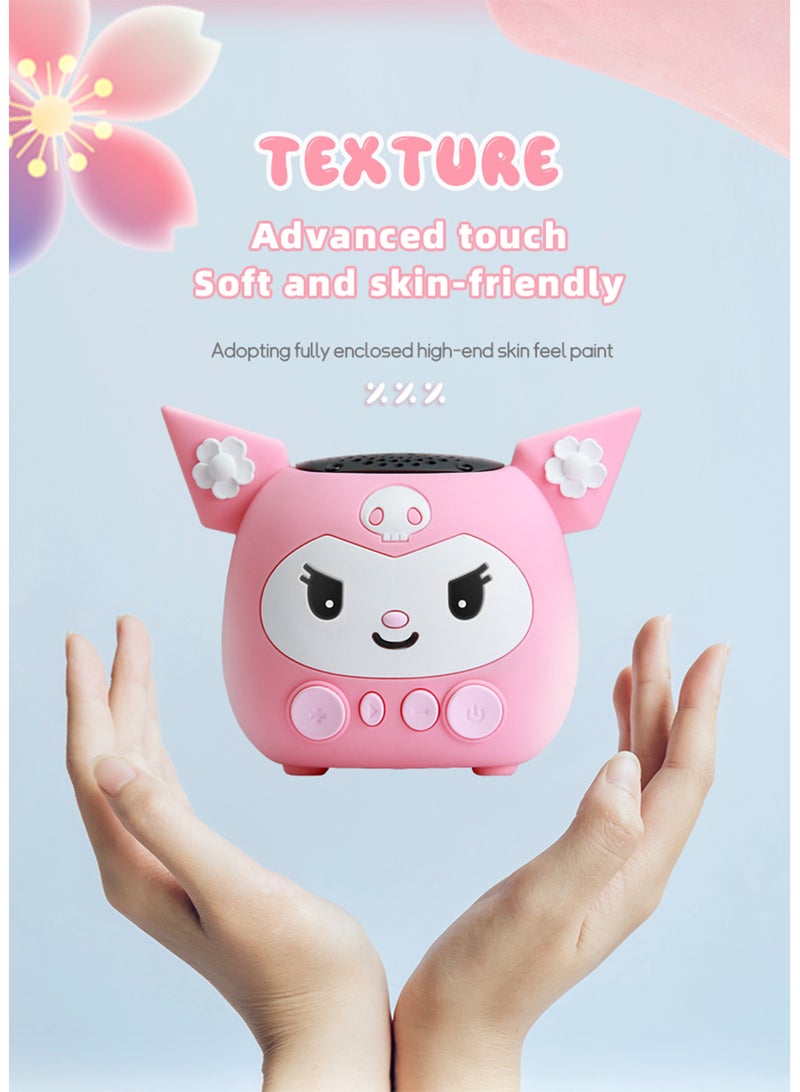 Children Wireless Bluetooth Speaker, Waterproof Mini Portable Outdoor TF Card FM Radio Cartoon Cute Kuromi Gift Speaker,   Children's birthday gift - Image 2