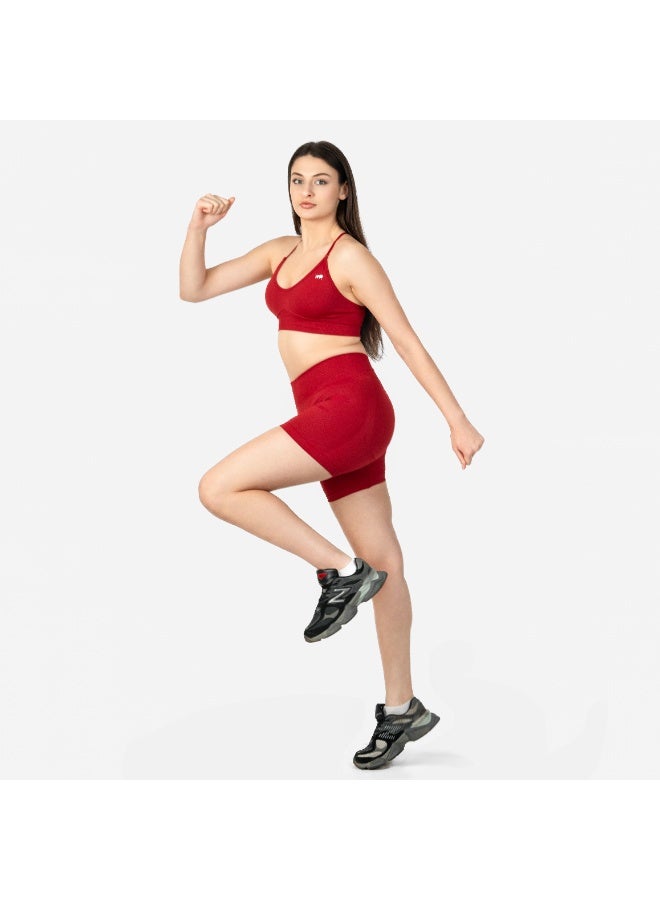 انكسيخ High-Waisted Seamless Shorts | Sculpted Performance - Image 1