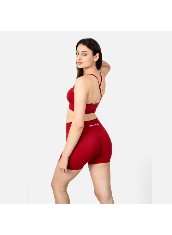 انكسيخ High-Waisted Seamless Shorts | Sculpted Performance - Image 4
