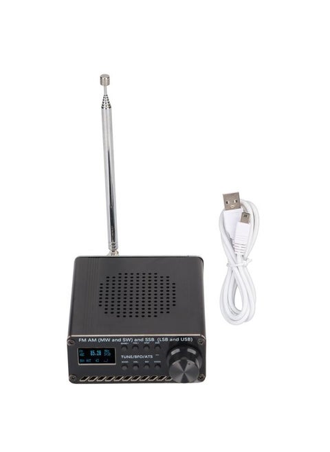 Portable Radio Receiver Full Band Scanner FM AM (MW SW) SSB (LSB USB) Handheld Recorder Si4732