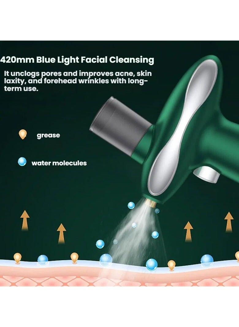 general Red and blue light oxygen injector home facial hydration device essence infusion beauty device water oxygen machine handheld nano sprayer - Image 3