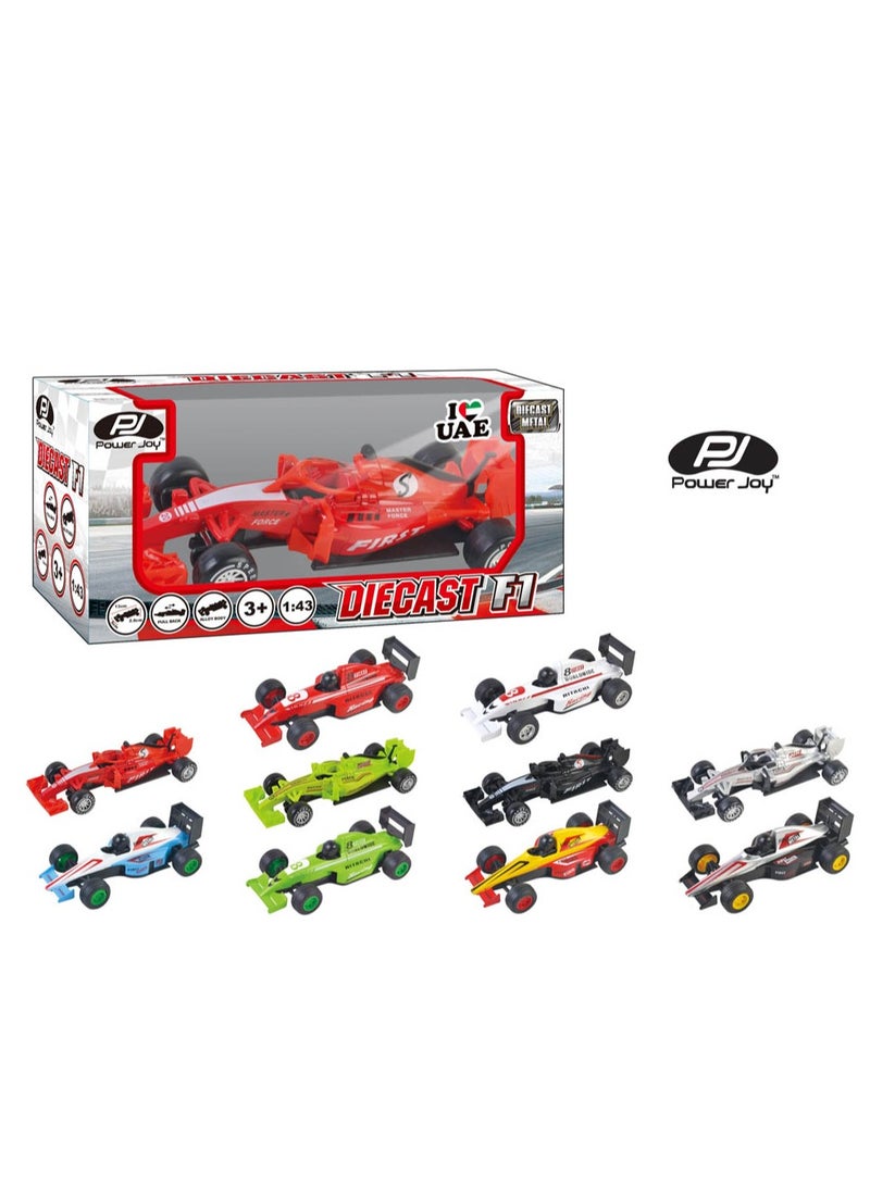 Power Joy باور جوي - سيارة F1 مصنوعة من المعدن 1/43 متنوعة - Image 1