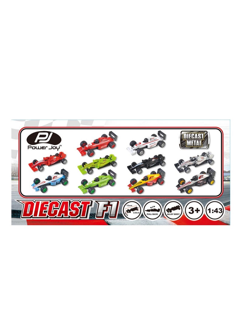 Power Joy باور جوي - سيارة F1 مصنوعة من المعدن 1/43 متنوعة - Image 3