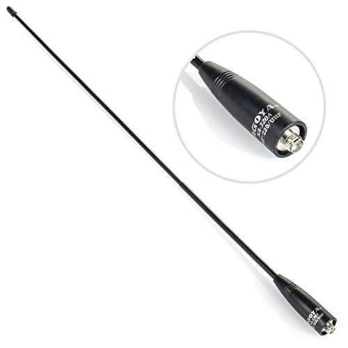 BTECH Authentic Genuine Nagoya NA-320A Triband HT Antenna 2M-1.25M-70CM (144-220-440Mhz) Antenna SMA-Female for BTECH and BaoFeng Radios - Image 1
