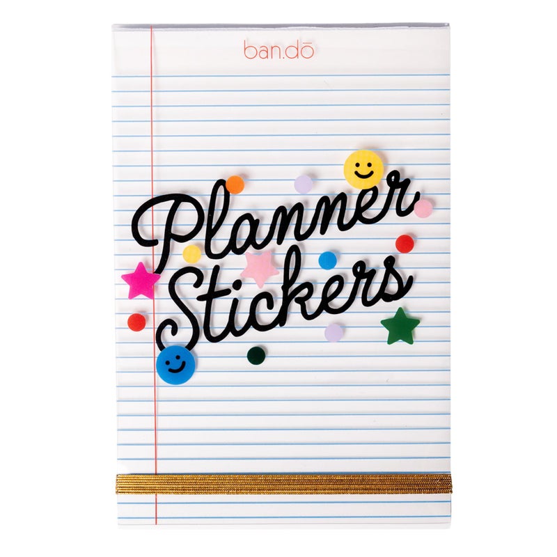 ban.do Sticker Book of Planner Stickers, 40 Sticker Sheets with Colorful/Fun/Positive Stickers for Journals and Planners, Issue One - Image 1