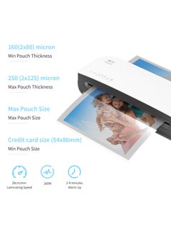 OSMILE SL289 Desktop Laminator Machine Set A4 Size Hot and Cold Lamination 2 Roller System 9 inches Max Width for A4/A5/A6  - Image 5