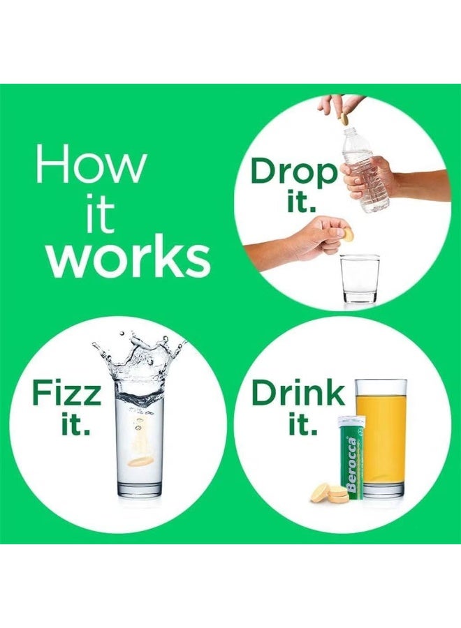 Berocca Calcium & Magnesium Effervescent Tablets 10's - Image 3