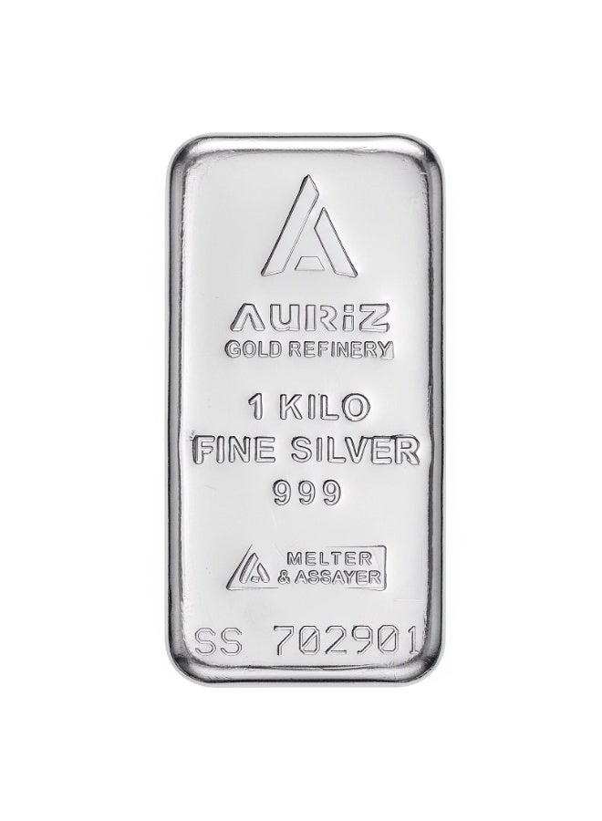 AURIZ Minting 1KG Pure Silver  1 KilogramBar 999 1 - Image 1