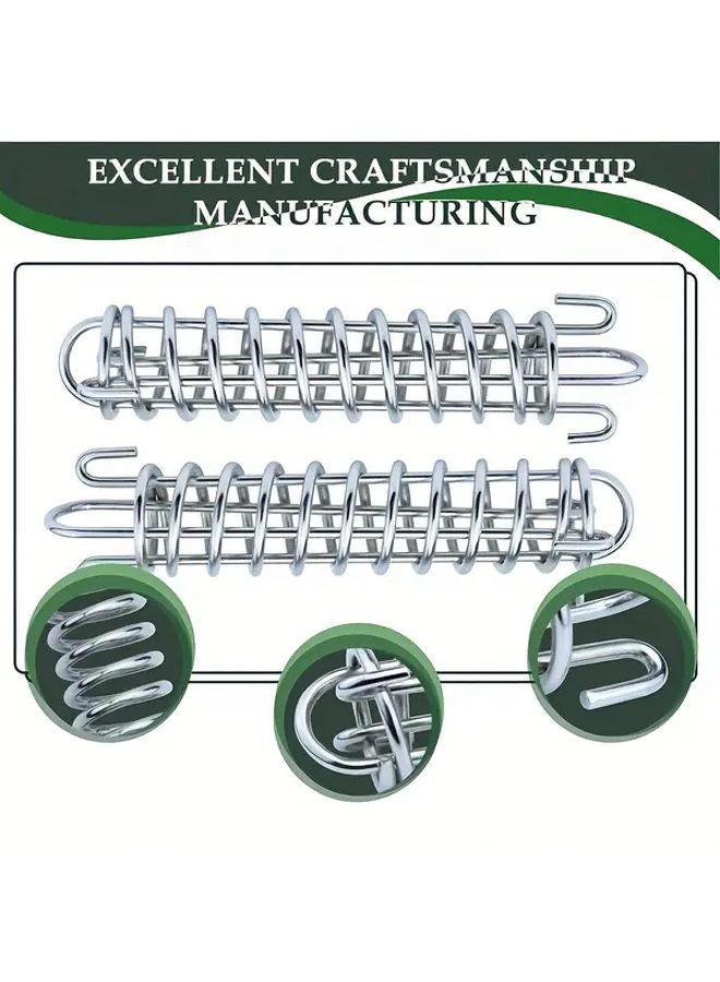 2pcs 316 Stainless Steel Heavy Duty Coil Springs For Secure Smooth Operation - Image 4