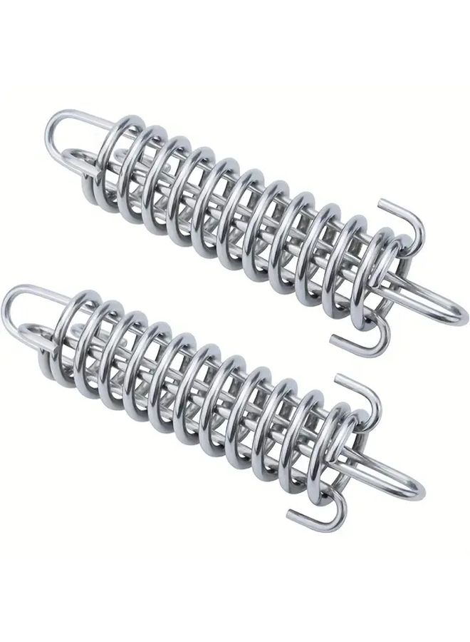 2pcs 316 Stainless Steel Heavy Duty Coil Springs For Secure Smooth Operation - Image 1