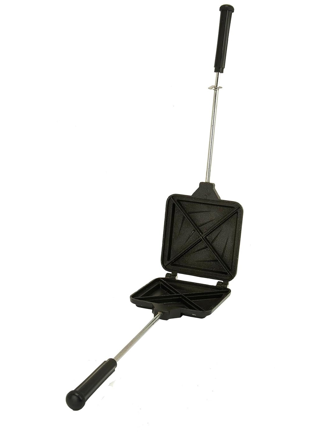 ANJALI Anjali Deluxe NonStick 4 Cut Aluminium Sandwich Toaster Black 1000 Watts  - Image 3