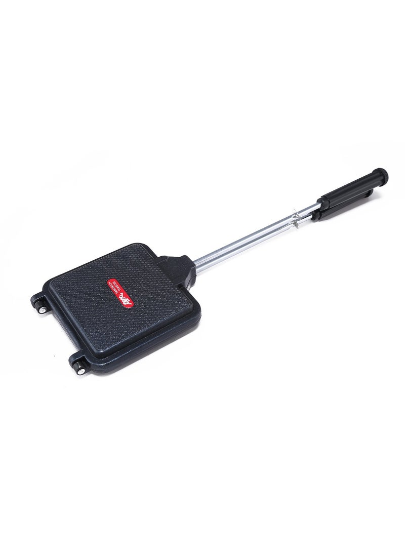 ANJALI Anjali Deluxe NonStick 4 Cut Aluminium Sandwich Toaster Black 1000 Watts  - Image 4