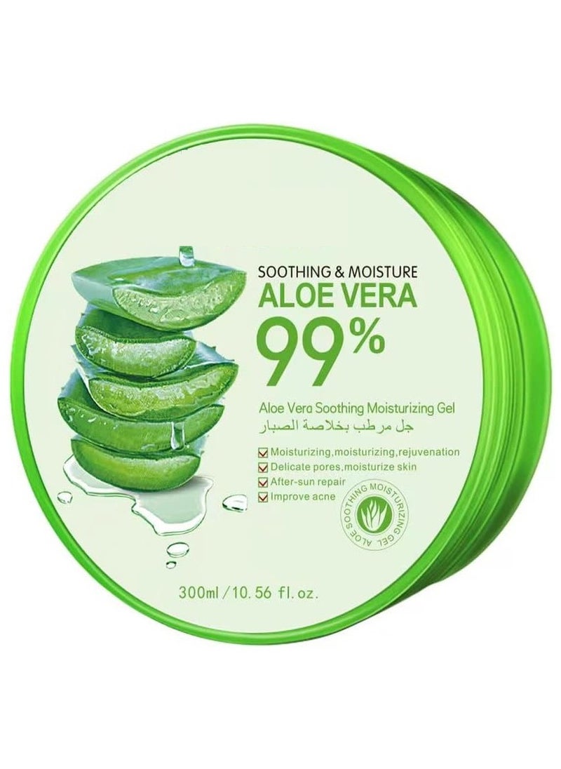 DubaiGallery - 99% Aloe Vera Soothing Moisturizing Gel 300ml - Image 1