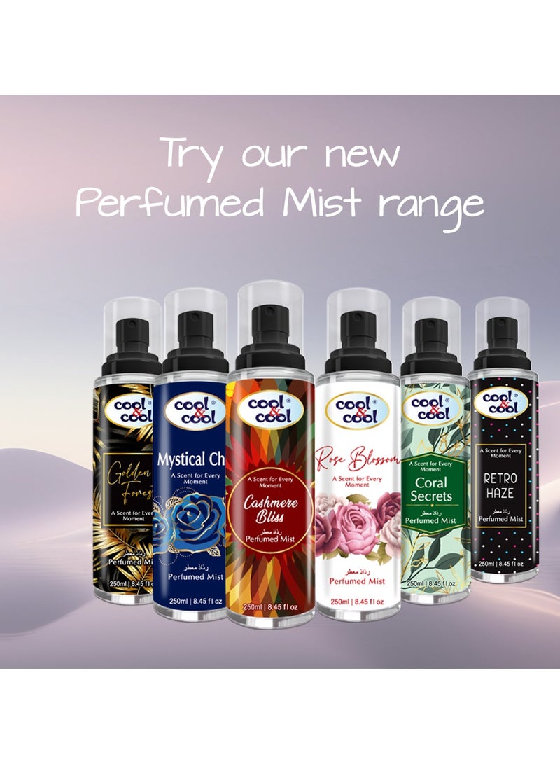 Cool & Cool Retro Haze Perfumed Body Mist 250ml, Long-lasting Fragrance, Suitable for everyday use - Image 5