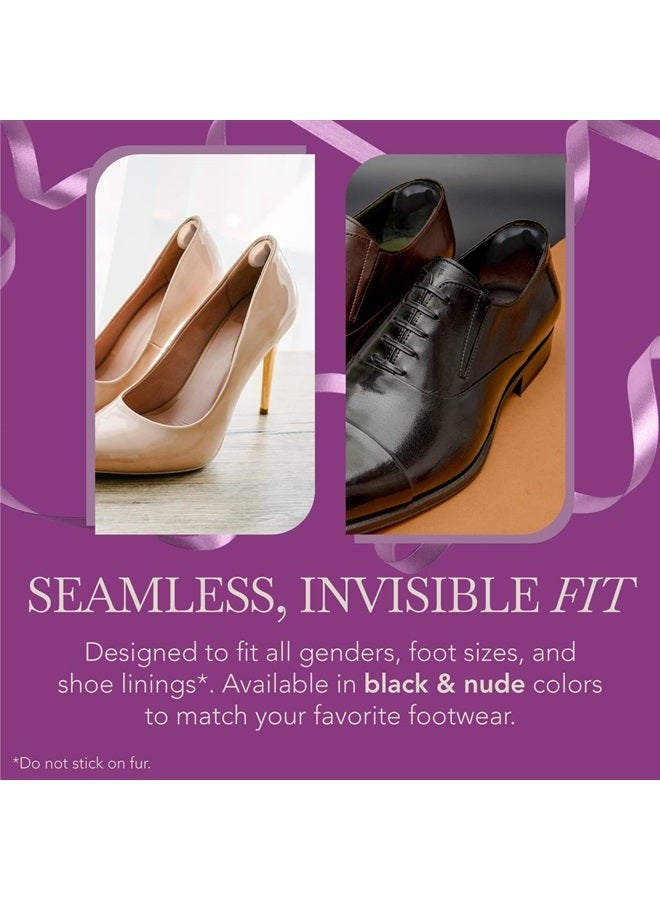 Ballotte Silicone Heel Protector - Heel Grips Heel Pads Shoe Pads Shoe Inserts for Women Heels - Shoe Inserts for Shoes That are Too Big High Heel Cushion Inserts Women (Heel Grips 12pk Multicolor) - Image 5