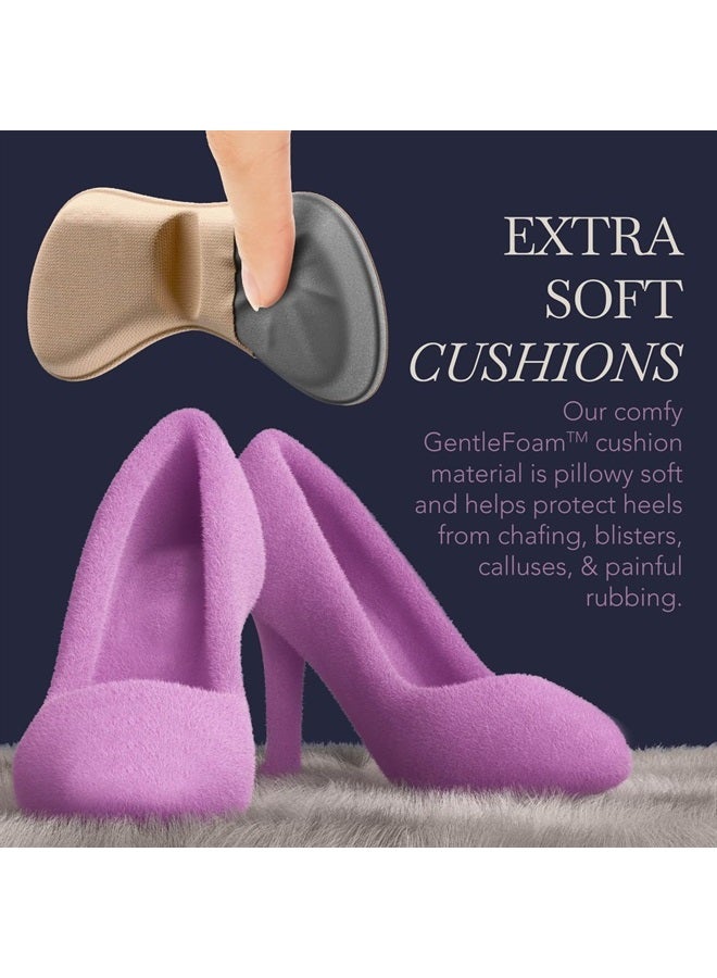 Ballotte Silicone Heel Protector - Heel Grips Heel Pads Shoe Pads Shoe Inserts for Women Heels - Shoe Inserts for Shoes That are Too Big High Heel Cushion Inserts Women (Heel Grips 12pk Multicolor) - Image 3