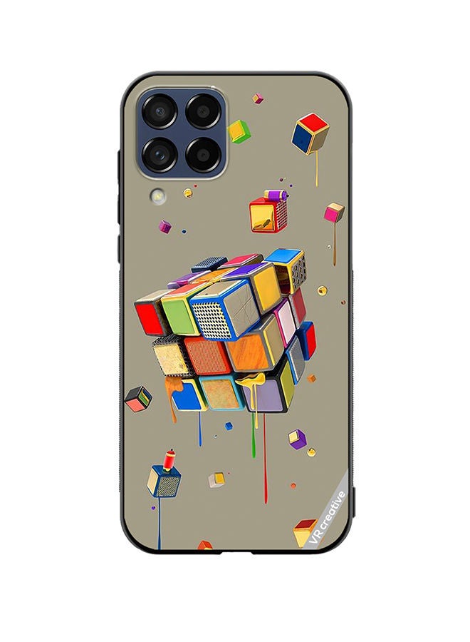 VR CREATIVE Protective Case Cover For Samsung Galaxy M33 Multicolur Design Multicolour - Image 1