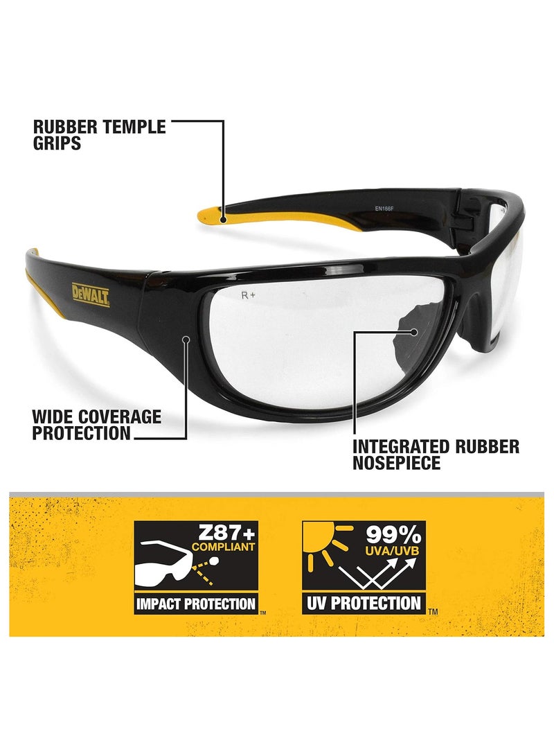 DEWALT DEWALT DPG94-1C Dominator SAFETY Glasses, Clear Lens - Image 2