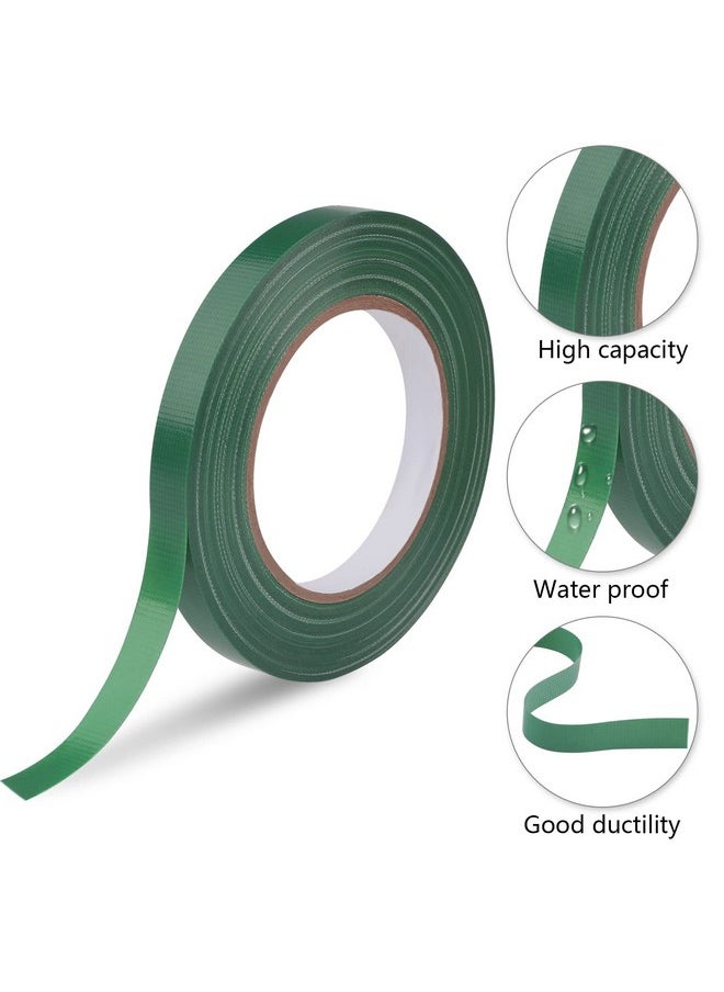 Prudiut - Floral Tape Green Waterproof Flower Tape 1/2" Wide Adhesive Florist Tape For Bouquet Wrap Floral Crafts (100Ft/33.4 Yd) - Image 1