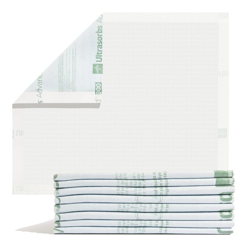 Medline Medline Ultrasorbs Advanced Premium Disposable Underpads, 30 x 36 Inches (Pack of 40), Super Absorbent Moisture Wicking Incontinence Bed Pads, Leakproof Pee Pads for Surface Protection 