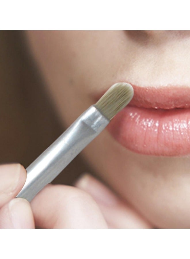 فرش مكياج، مجموعة فرش مكياج صغيرة، مجموعة فرش مكياج للسفر مكونة من 13 قطعة، فرش مكياج للوجه وكريم الأساس وظلال العيون (أصفر) - Image 3