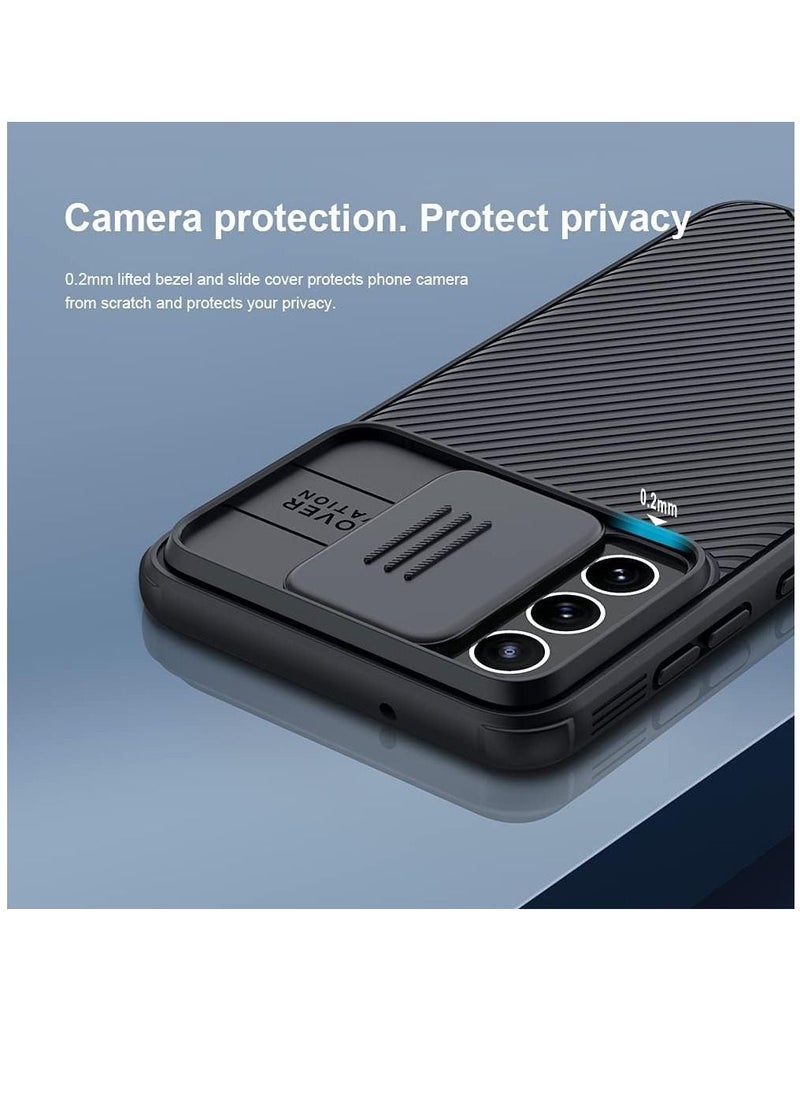 Nillkin Camshield Pro Slide Camera Protection Heavy Duty Shockproof Case Cover For Samsung Galaxy S21 FE 5G Black  - Image 2