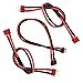 LinsyRC 3Pack T Plug Male Connector to Female Connector Adapter Extension Cable with 118inch 14awg Wire for RC Battery Toy DIY Spare Part - Image 3