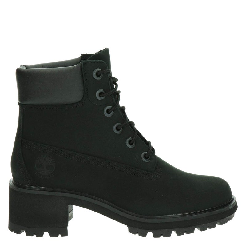Timberland Women's Kinsley 6-Inch Waterproof Hiking Boot, Black Nubuck, 7.5 - Image 1