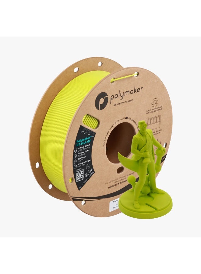 Polymaker HT-PLA-GF Power Tool Green Filament 1.75mm