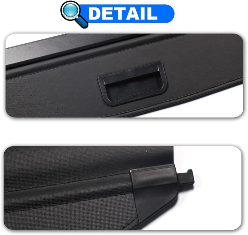 BOPARAUTO Cargo Cover for Hyundai Tucson 2022-2025 - Trunk Shade and Luggage Security - Image 4