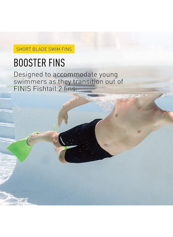 FINIS BOOSTER FINS Short Blade Swim Fins Booster Fin Jr 6-8 - Image 5