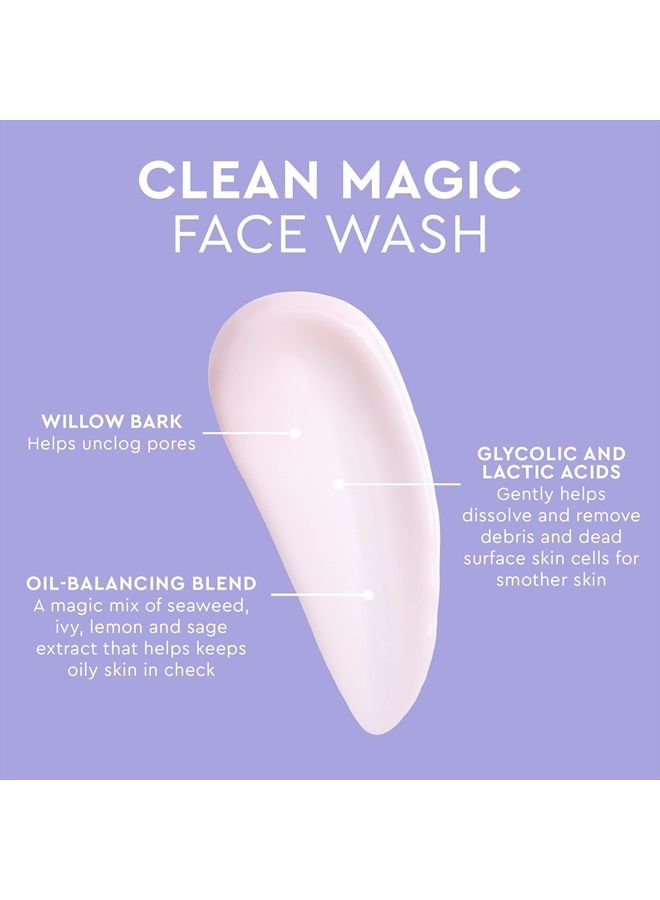 Florence by Mills Clean Magic Face Wash | Dewy + Creamy Face Wash | Cleanses + Refreshes | Removes makeup + Clarifies Skin | Vegan & Cruelty-Free - Image 5