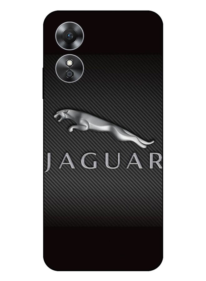 EYE CATCH Printed Protective Case Cover For Oppo A17  -  Jaguar Wheel - Image 1