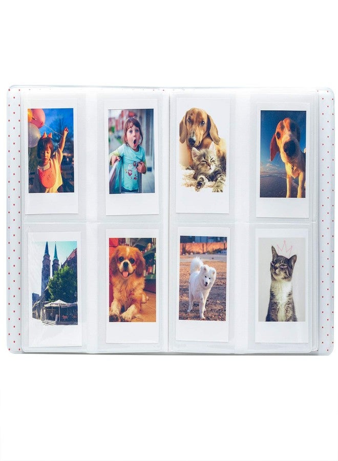 Ablus 128 Pockets Mini Photo Album - Fits for Fujifilm Instax Mini 11 Mini 9 Mini 8 Mini 90 Mini 25, Polaroid Snap PIC-300, Kodak Mini 3-Inch Film(Smokey White) - Image 4