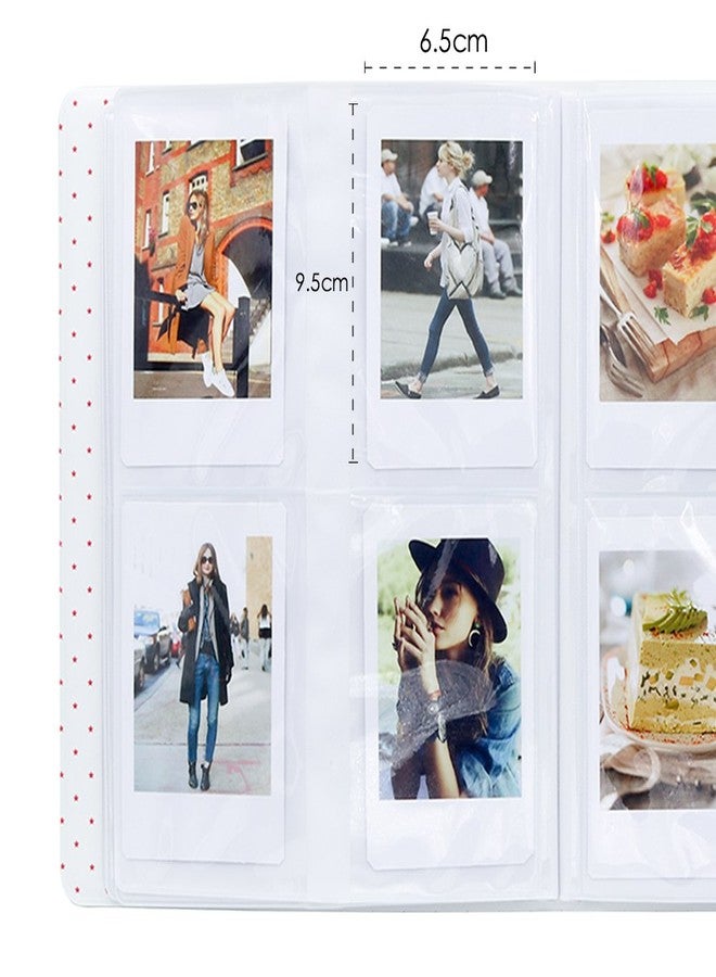 Ablus 128 Pockets Mini Photo Album - Fits for Fujifilm Instax Mini 11 Mini 9 Mini 8 Mini 90 Mini 25, Polaroid Snap PIC-300, Kodak Mini 3-Inch Film(Smokey White) - Image 3