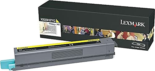 Lexmark High Yield Yellow Toner Cartridge, 7500 Yield, for Use in Model X925 (X925H2YG) - Image 2